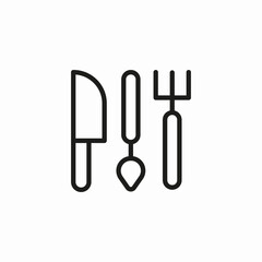 barbecue grilling tools icon sign vector