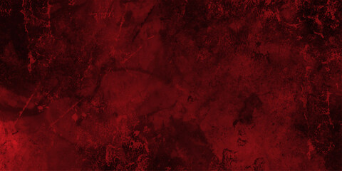 Abstract Beautiful luxury dark red and black grunge watercolor background. Red grunge wall texture winter love scratch the old wall vintage .Old vintage retro dark red concrete background