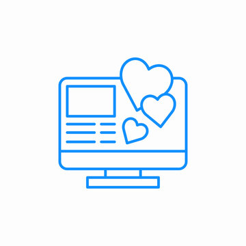 favorite content icon sign vector