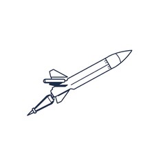 vector illustration of airplane