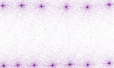 Abstract Purple Starburst Ray Grid Frame
