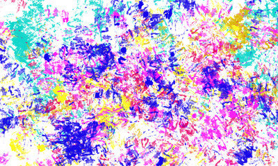 High Energy Abstract Paint Dab and Brushstroke Background