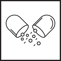Capsule icon desigbn