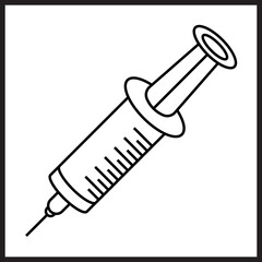 Syringe icon desigbn