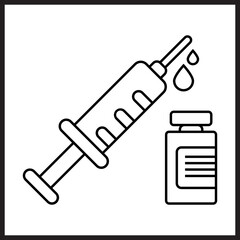 Injection icon desigbn