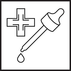 Dropper icon desigbn