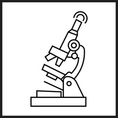 Microscope icon desigbn