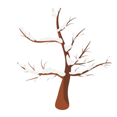 Winter Tree Illustration