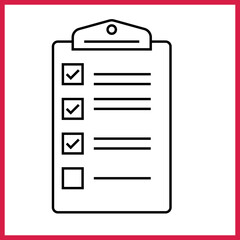 Clipboard icon desigbn