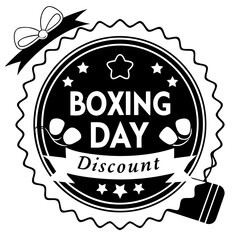 Boxing day discount badge