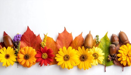Autumnal Still Life - A Vibrant Display of Falls Bounty.