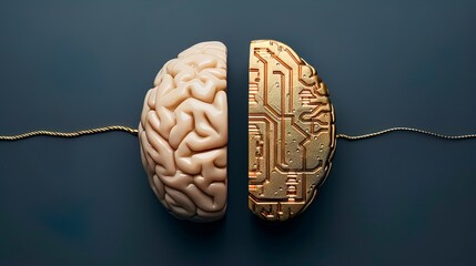 Hybrid Brain, a Fusion of Biological and Artificial Intelligence, Representing Cognitive Innovation and Technological Evolution