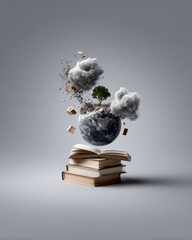 Education data flowing into Earth, edtech future,