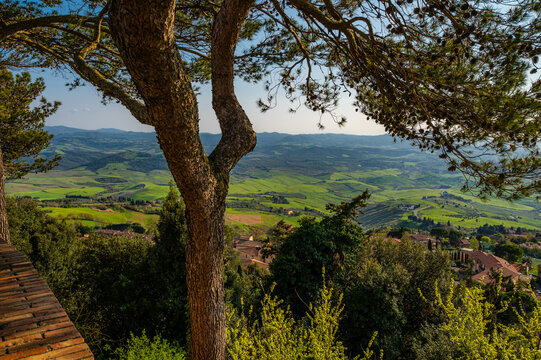 Landschaft der Toskana, Voltera, Toskana, Italien