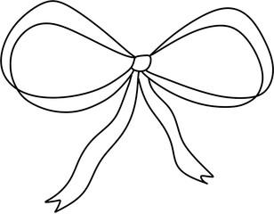 Naklejka premium Ribbon 리본 일러스트