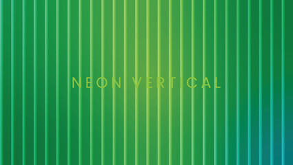 Green gradient vertical stripes abstract background isolated on white background