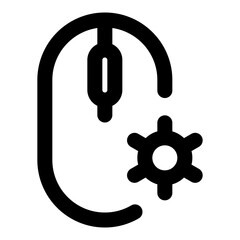 Device config outline icon set