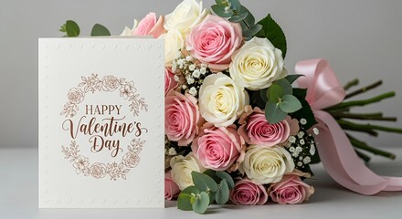 Mother’s Day Greeting Card With Roses