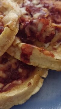 snacks and food served in the kitchen of a home in southern Mexico