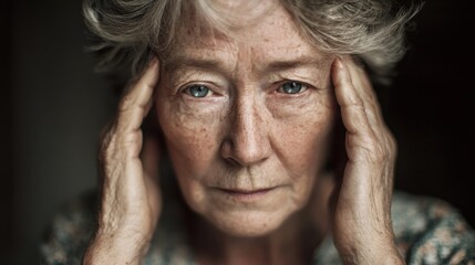 Elderly patients with dementia Alzheimer s anxiety disorders depression memory loss schizophrenia or cervical vertigo symptoms