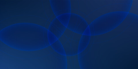 Abstract blue circle background. Vector illustration design for presentation, banner, cover, web, flyer, card, poster, wallpaper, texture, slide eps10