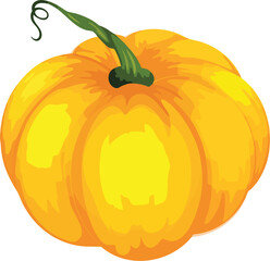 Pumpkin (Cucurbita) is a group of climbing plants belonging to the gourd family (Cucurbitaceae) that produce large edible fruits of the same name. This plant originates from the American continent.