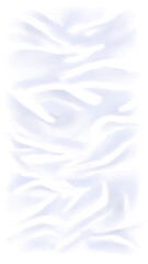 白いシーツの背景素材　ベッド　布　シワ