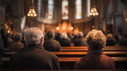 Religious individuals trust in faith