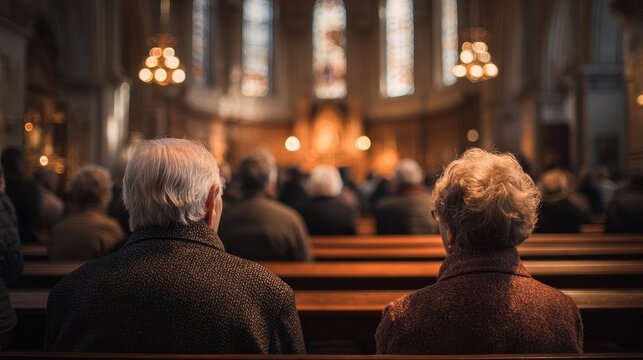Religious individuals trust in faith