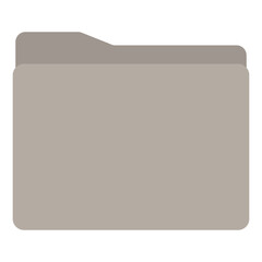 Folder Icons for Desktop, Pink and Beige, Neutral Icons, DARK BEIGE