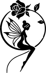 Woman silhouette vector