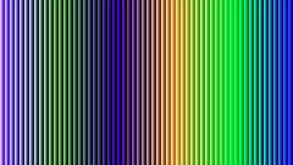 Rainbow Vertical Corrugated Surface With Gradient Colors abstract background