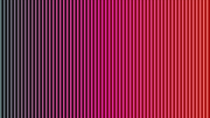 Vertical Gradient Stripes Background With Teal To Red Transition abstract