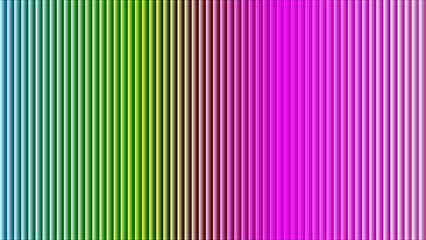 Vertical Gradient Stripes From Teal To Magenta With Subtle Shadows abstract background