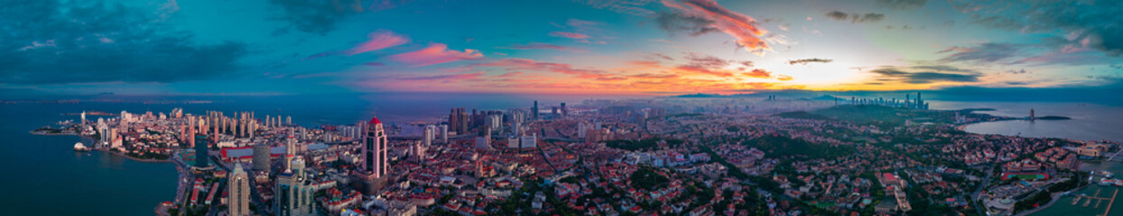 Urban scenery of Qingdao, China