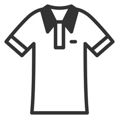 Polo shirt icon