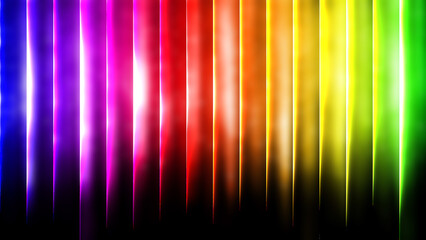 Radiant Prism Light Spectrum Gradient