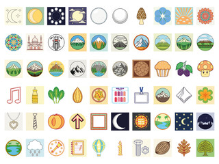 The Everything Iconography: The Ultimate Collection of Vector Icons for Every Design Project