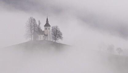 Slowenien, St Thomas Church, Sveti Tomaz