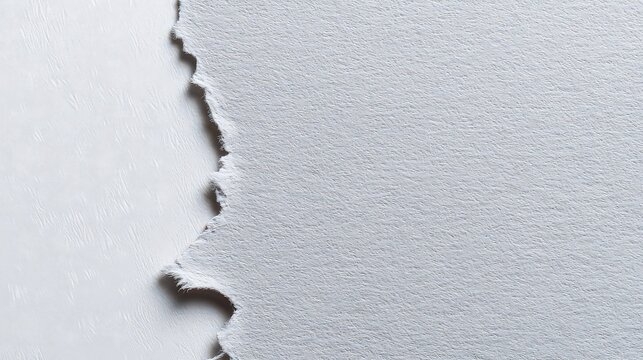 Abstract Frost Pattern on Textured White Surface with Detailed Ice Crystals and Rough Edge in Cold Ambient Lighting for Natural Background