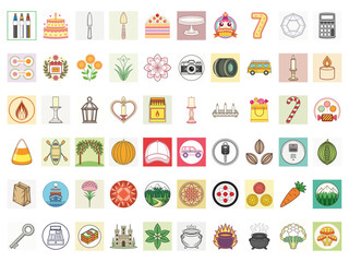 Delicious Food & Celebrations Clip Art Bundle | High-Quality Graphics for Holidays and Parties