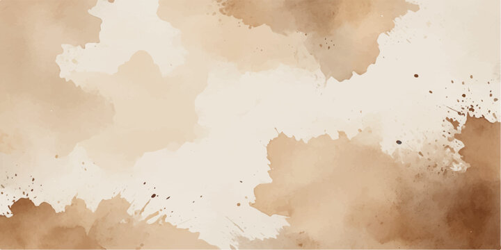 Aged parchment paper texture background with a grunge vintage world map illustration