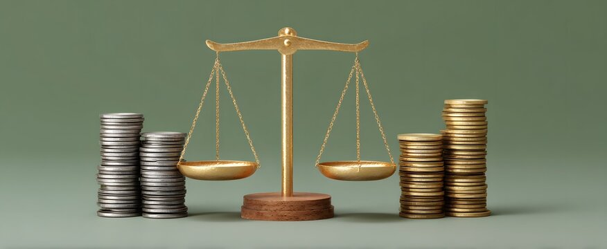 Wealth redistribution dances on balanced scales tipping money stacks like a seesaw game.