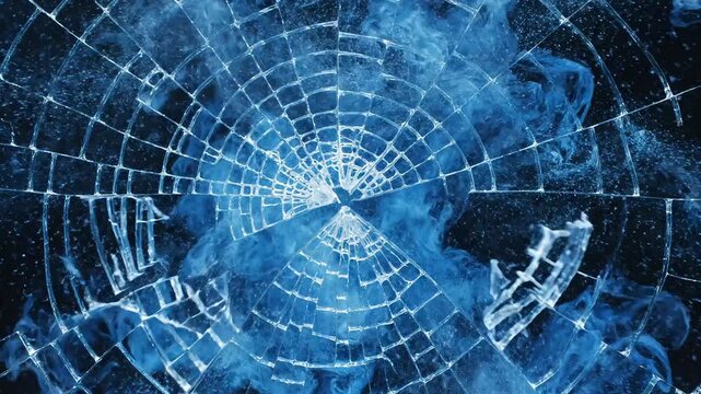 Abstract Cracks A Graphic Representation of Fragmentation, Damage, and Disruption