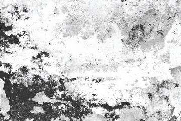 Fototapeta premium Monochrome Abstract Background with High Contrast Black and White Grunge Texture with Distressed Grain and Spotted Pattern for Graphic Design and Overlay Effects