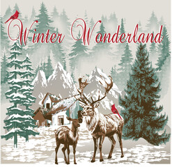 New Winter Wonderland christmas design 2026.