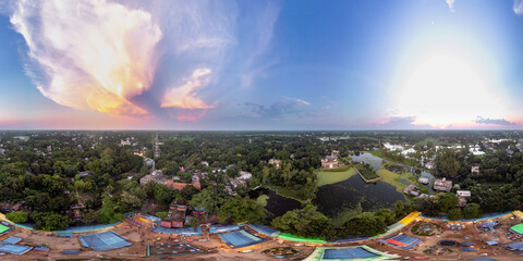 Vast Greenery and Urban Development: A 360 View of the Bangladeshi Countryside