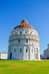 Baptistery of St. John in Pisa, Italy