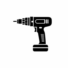 Powerful Industrial Drill Icon: A Sleek and Efficient Tool for Transformative Construction and Renovation Projects