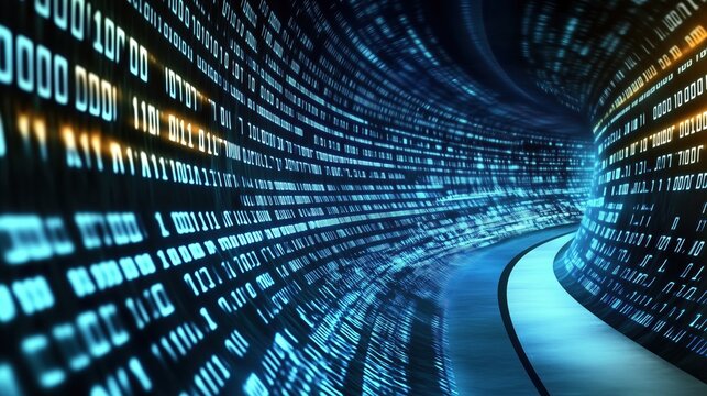 Data Tunnel Visualization